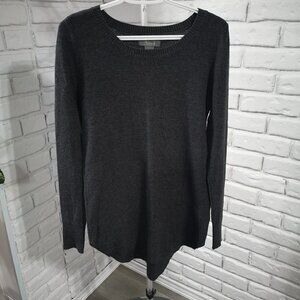 Natural Reflections Ladies Grey Long Sleeves Sweater / Tunic